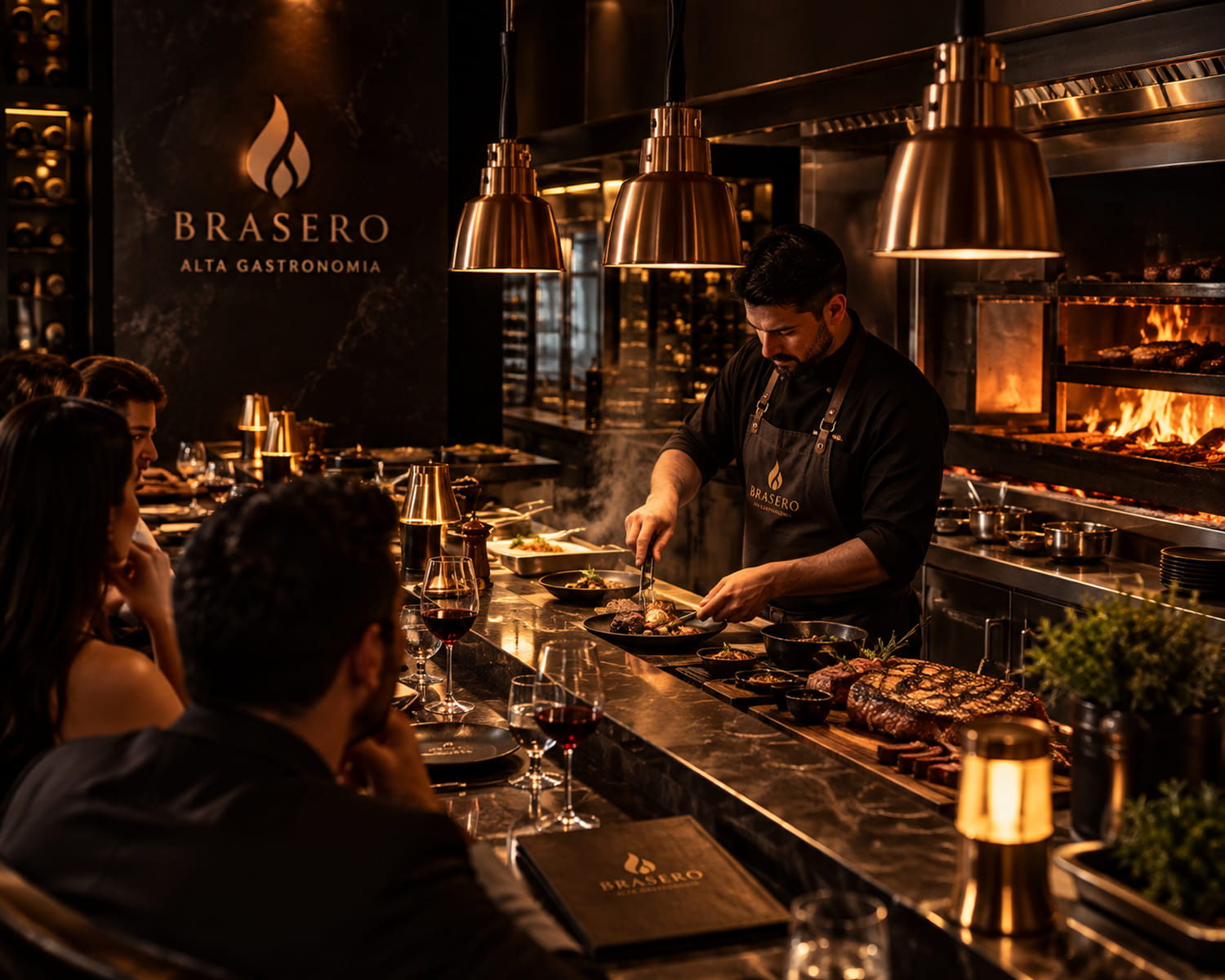 Experiência com o chef