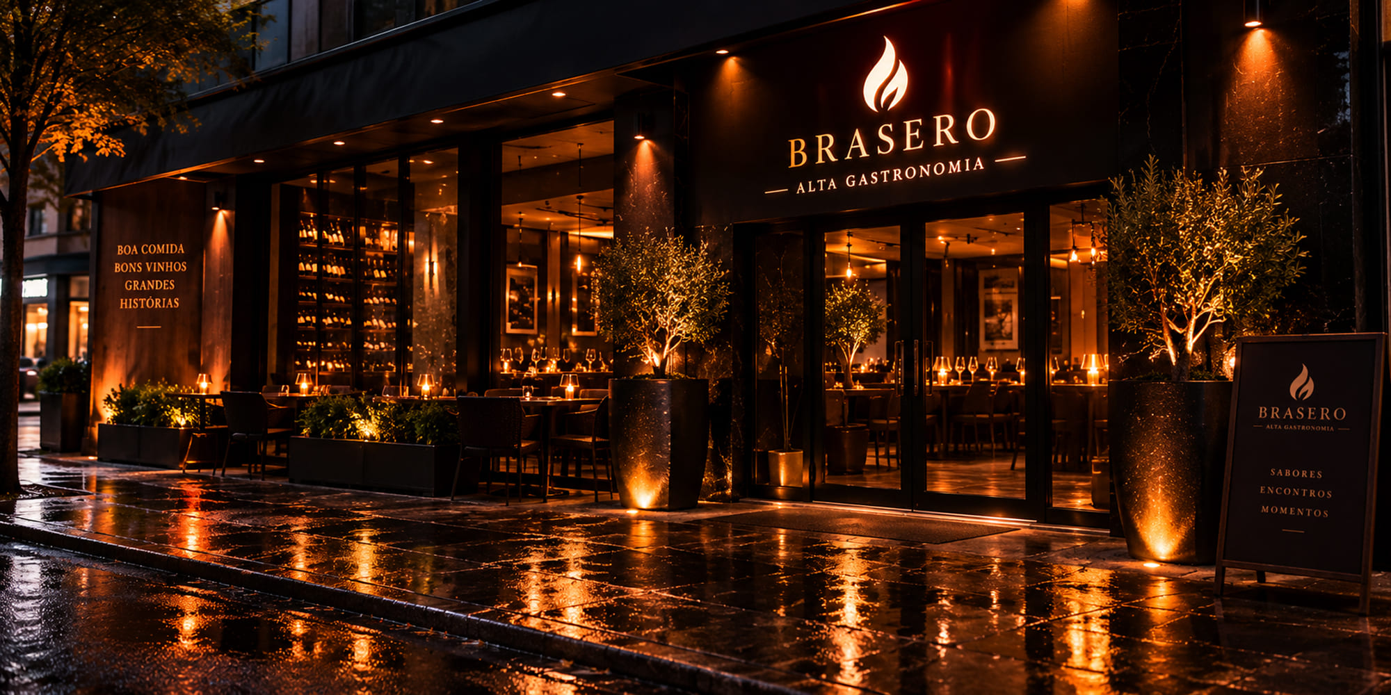 Fachada do Brasero